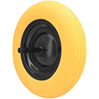 Ferrestock FSKROM001 Rueda Maciza para Carretilla de Obra y jardinería Profesional o doméstico impinchable con llanta…